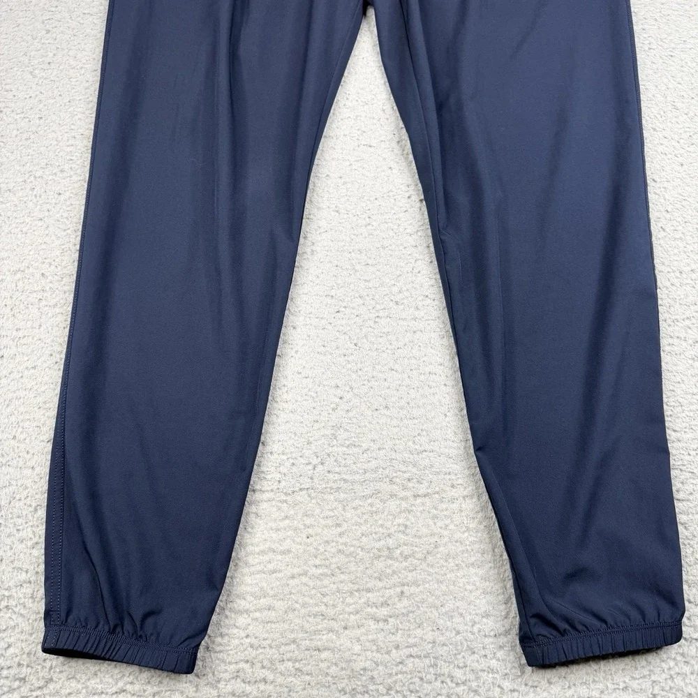 Vuori Kore Jogger Pants Men's Large Blue Lined Elastic Drawstring Athletic V456